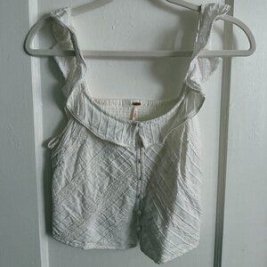 Free People NWOT Riviera Lace Tank